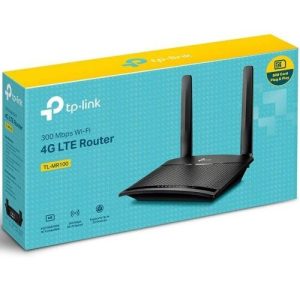 Wi-Fi Router TPLINK MR Mr100 300Mbps Wireless 4G LTE (All sim support)