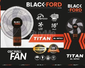 Black Ford Wall Fan BL- WF50
